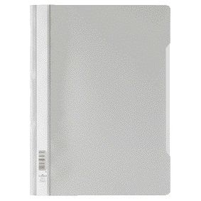 Durable - Quick attacher A4 PP gray | 50 pieces