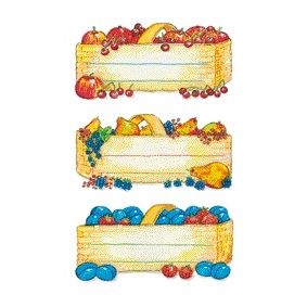 HERMA - Label 3604 cesta pato de cocina | 10 piezas