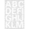 HERMA - Etiqueta 4169 25mm letras A-Z blanca