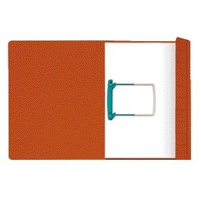Jalema - Cartella Clipex A4 100% cartone riciclato 250gr rosso | 50 pezzi