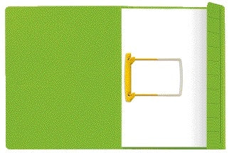 Jalema - Carpeta clip A4 100% cartón reciclado 250gr verde empaquetada por 50 piezas