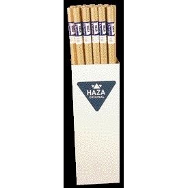 Haza - Papier cadeau Kraft rayé 70gr 100cmx5m en rouleau