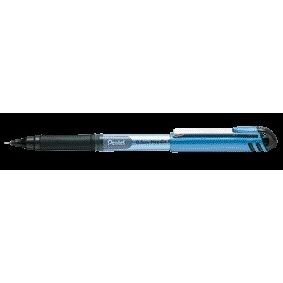 Pentel - Bolígrafo roller BLN15 Energel fino negro | 12 piezas