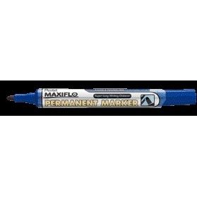 Pentel - Viltstift NLF50 Maxiflo rond 1mm blauw | 12 stuks