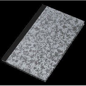 Atlanta - Cuaderno Djois Excelente cosido 330x205mm 288 páginas rayado gris nublado