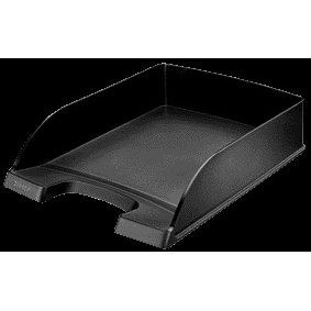 Leitz - Brievenbak plus standaard a4 zwart | 5 stuks