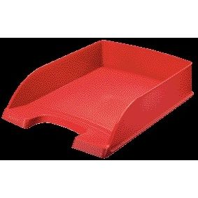 Leitz - Brievenbak Plus standaard A4 rood | 5 stuks