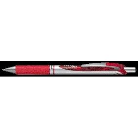 Pentel - Gelschrijver BL77 Energel medium rood | 12 stuks
