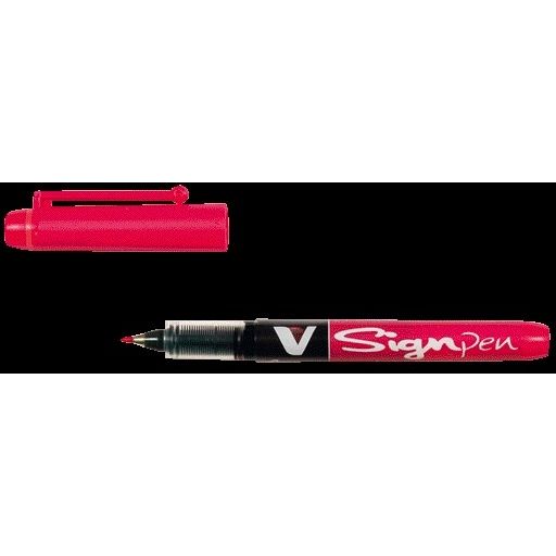 Pilot - Fineliner V Signpen rosso fine