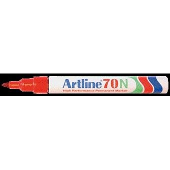 Artline - Rotulador 70 redondos 1,5 mm rojo | 12 piezas