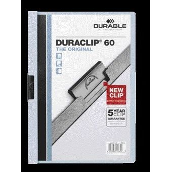 Durable - Clip folder Duraclip A4 6mm 60 sheets blue