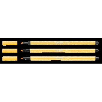 Stabilo - Felt-tip pen Pen 68/44 medium yellow