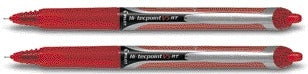 Pilot - Penna roller Hi-Tecpoint V5 RT rosso fine | 12 pezzi