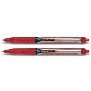 Pilot - Penna roller Hi-Tecpoint V5 RT rosso fine | 12 pezzi