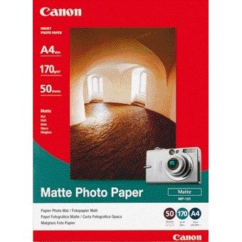 Canon - Papel inkjet MP-101 A4 170gr mate 50 hojas