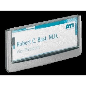 Durable - Deurbordje click sign 149x52.5mm grafiet | 5 stuks