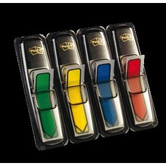 Post-it - Index tabs 684 11.9x43.1mm arrow assorted