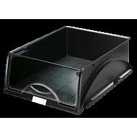 Leitz - Vassoio per lettere Sorty standard A4 nero