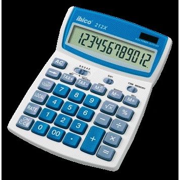 Ibico - Rekenmachine 212x | 10 stuks