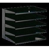 Vepa Bins - Rack de tri 5 parties noir