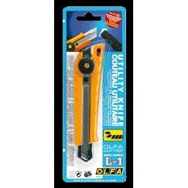 Olfa - Coltello da taglio l1 18mm giallo