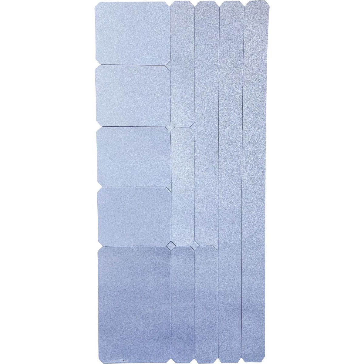 Wowow - reflecterende stickerset, zilver