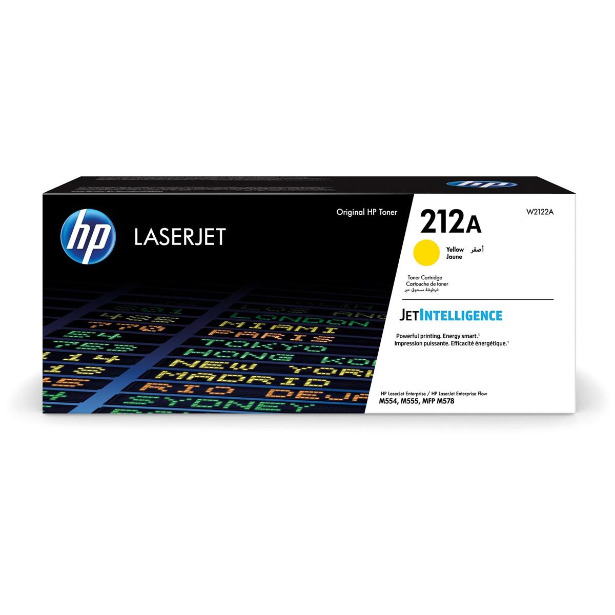 HP - Toner 212A, 4,500 pages, OEM W2122A, yellow