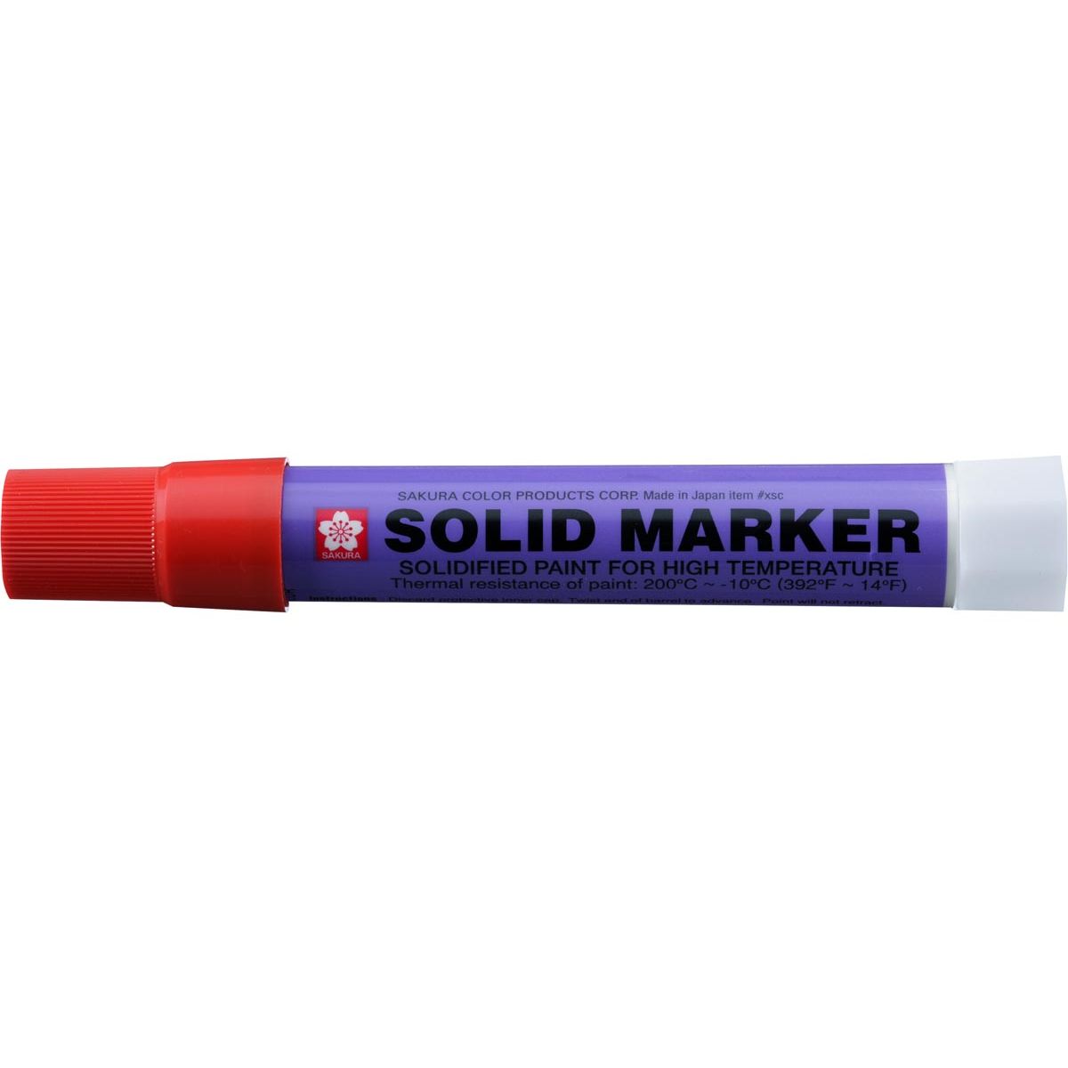 Sakura - merkstift Solid Marker rood, brede punt
