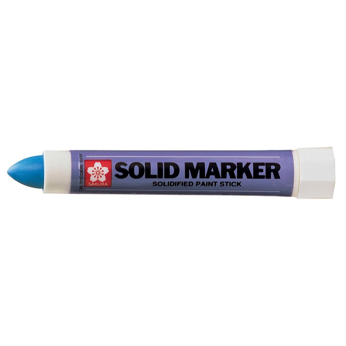 Sakura - pennarello Solid Marker blu, punta larga