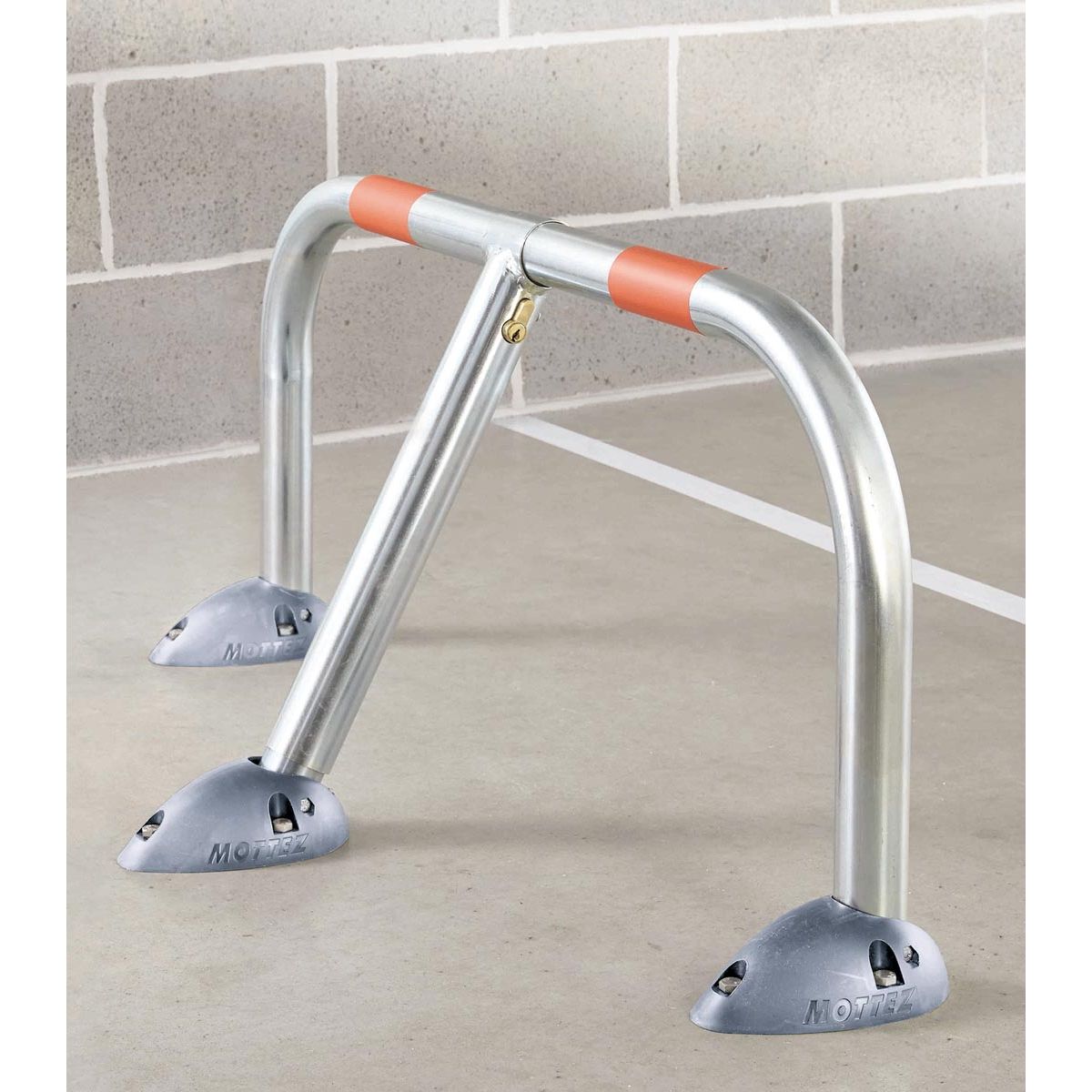 Mottez - supporto di parcheggio, pieghevole, 94 cm