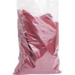 Bag poly LDPE flat 40x60cm 50 micron 500 pieces