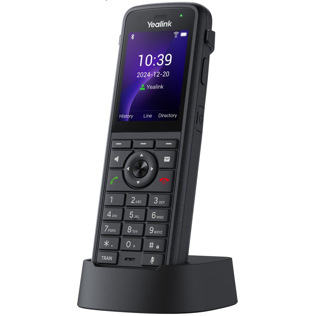 YEALINK - AX86R IP telefoon Zwart TFT Wifi