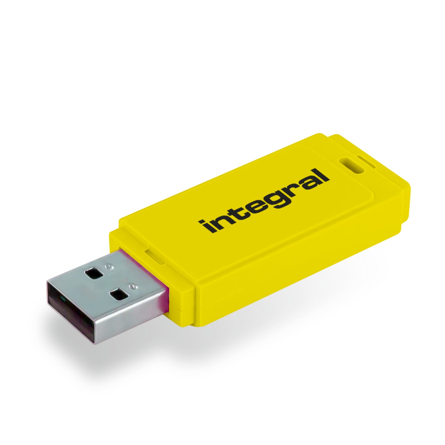 Integral - Memoria USB 2.0 32GB amarillo neón
