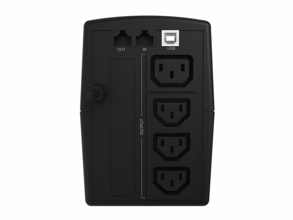 CONCEPTRONIC - ZEUS07E UPS Line-interactive 1 kVA 600 W 4 AC-uitgang(en)