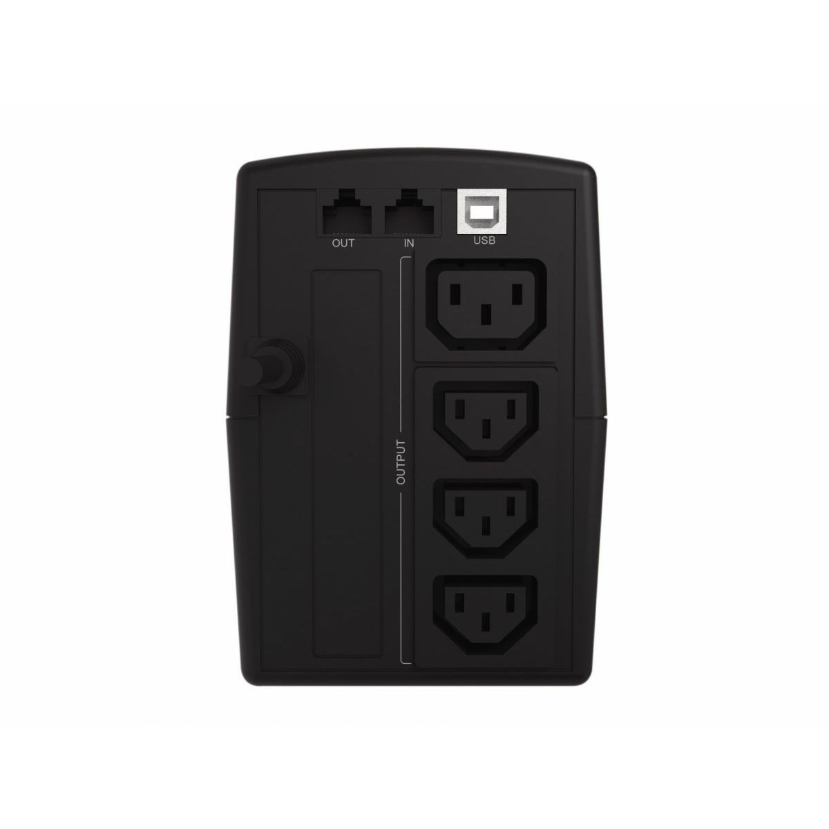 CONCEPTRONIC - ZEUS07E UPS Line-interactive 1 kVA 600 W 4 AC-uitgang(en)