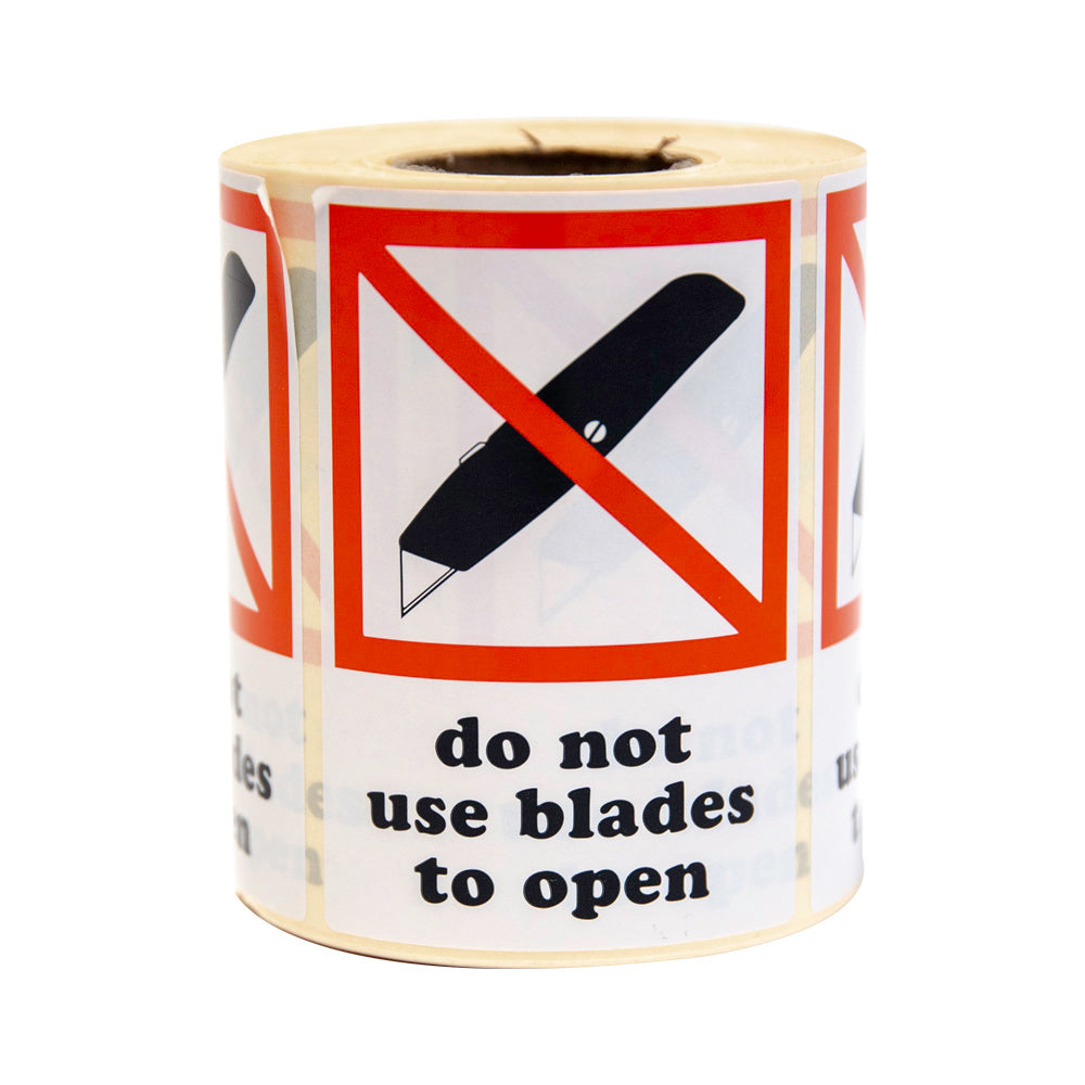 Klika - Labels do not use blades to open 105 x 74 mm 500 pieces per roll