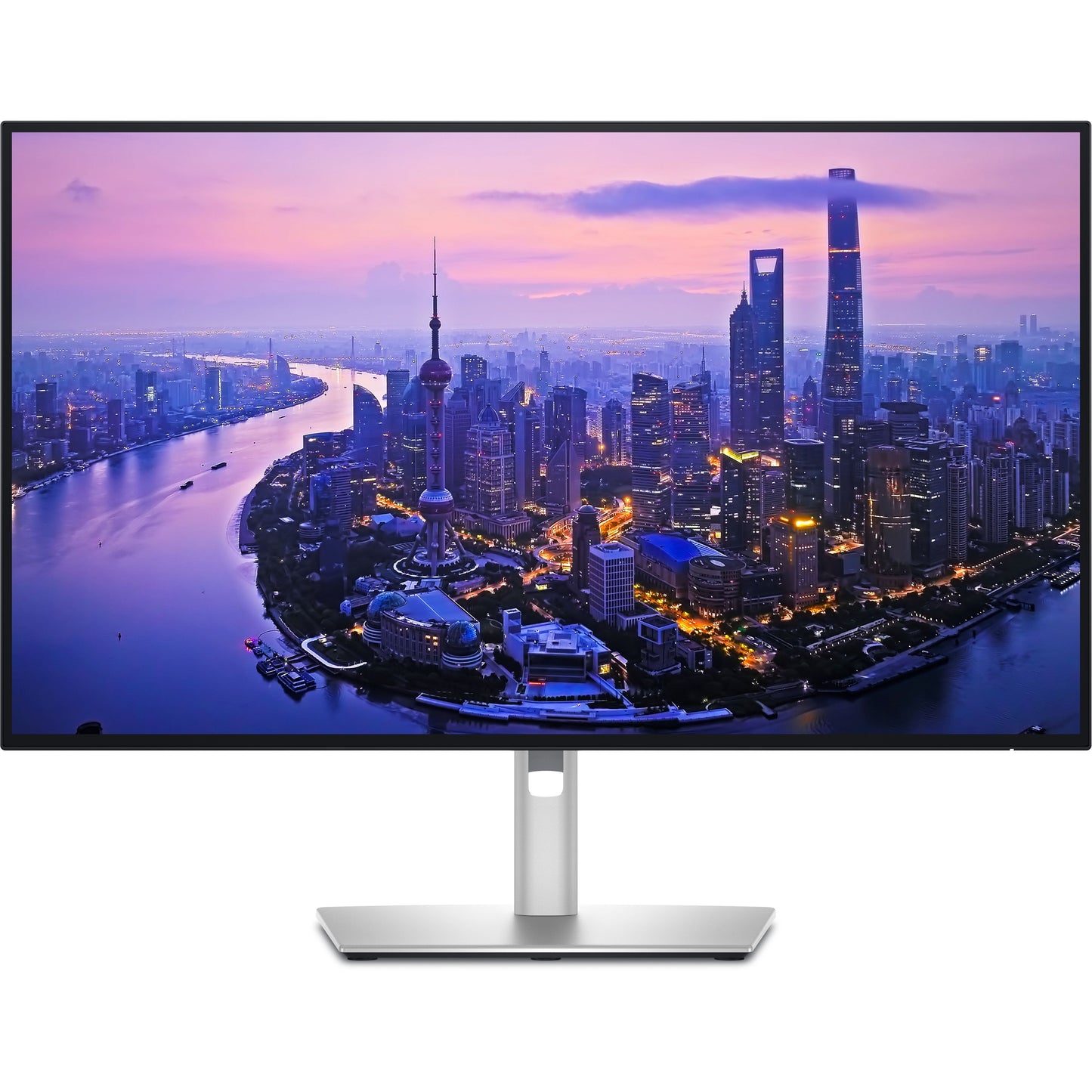 Dell - Ultra U2725QE computer monitor 68,6 cm (27) 3840 x 2160 Pixels 4K Ultra HD LCD Zwart, Zilver