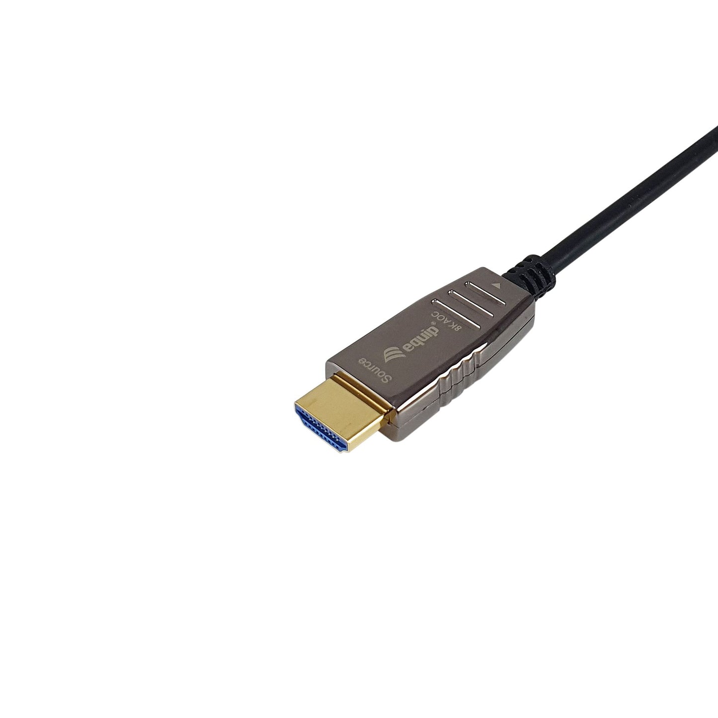EQUIP - 119455 HDMI 2.1 Active Optic Armored Kabel, 50 m, 8K/60Hz, 4K/120Hz