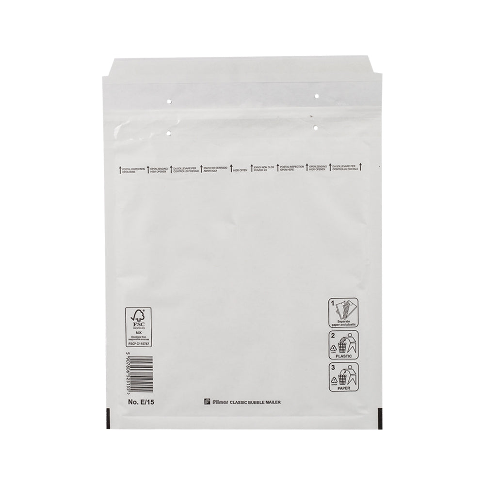 Klika - Luftpolsterumschläge weiß 220 x 265 mm (e/15)