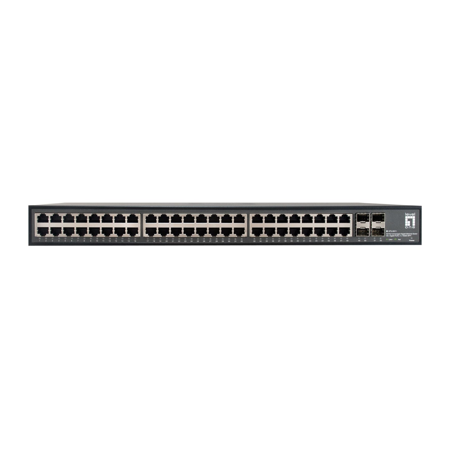 LEVEL ONE - LevelOne GTU-5211 netwerk-switch Unmanaged Gigabit Ethernet (10/100/1000) Zwart