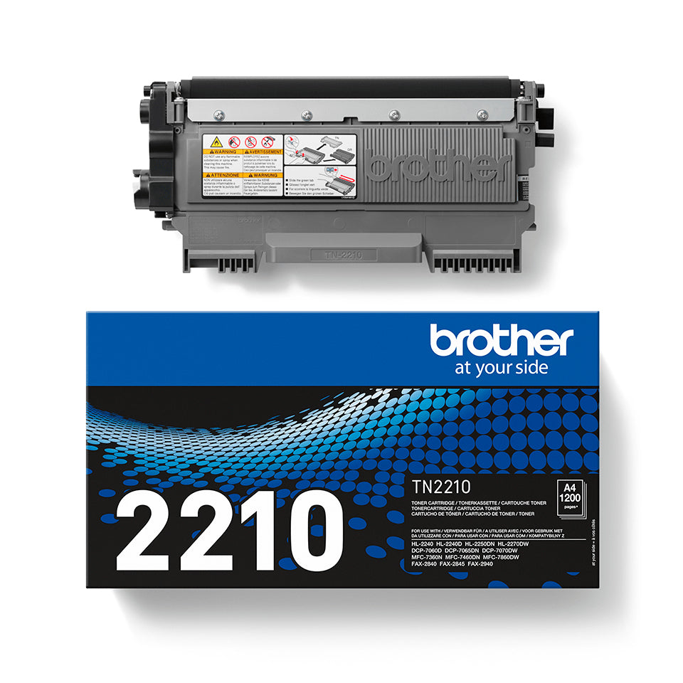 Brother - Toner TN-2210 schwarz 1,2k