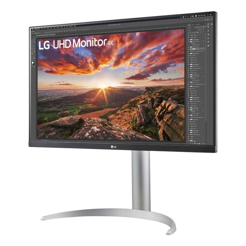 LG - 27UP850K-W.AEU monitor computer monitor 68,6 cm (27) 3840 x 2160 Pixels 4K Ultra HD LED Zwart