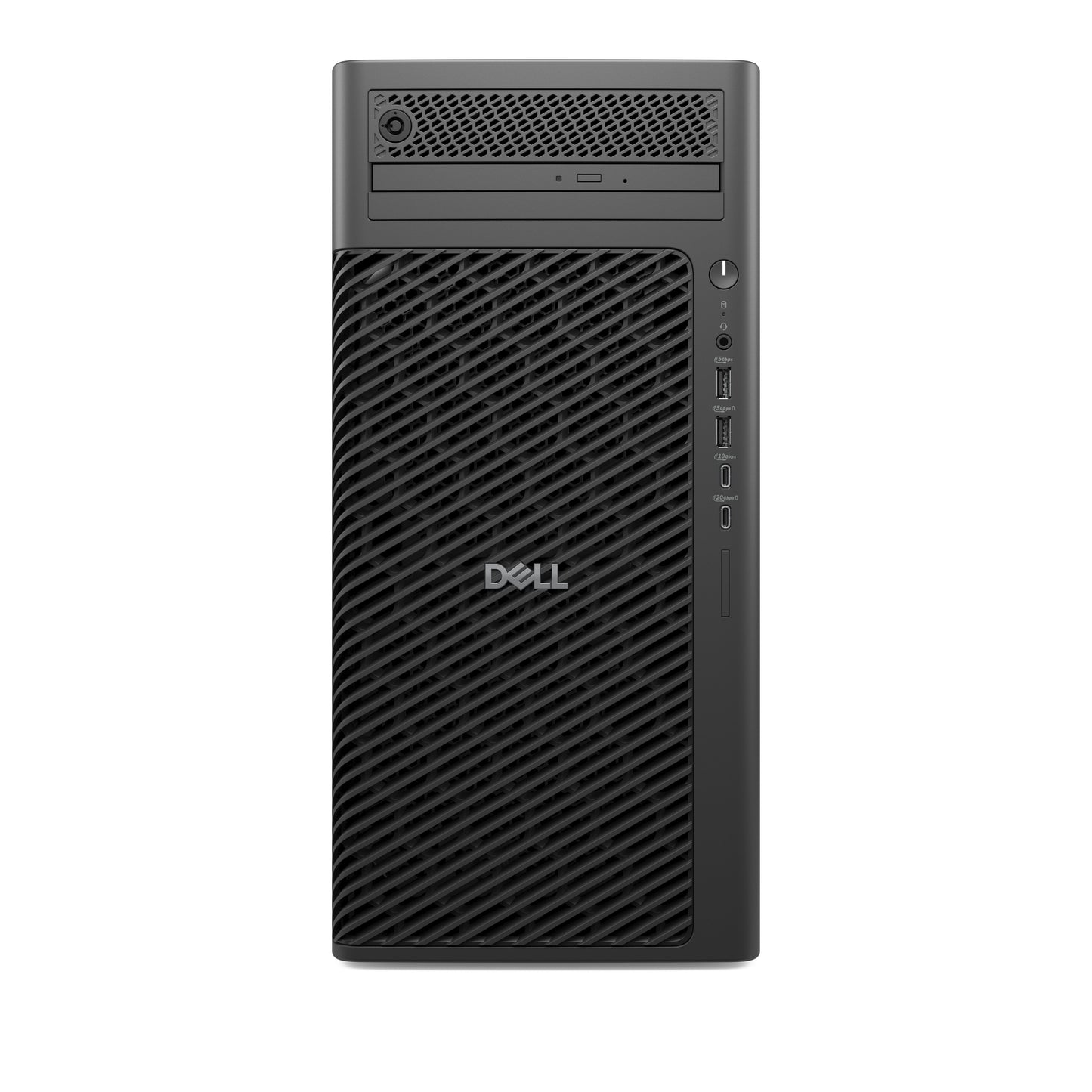 Dell - Pro Max FCT2250 T2 Intel Core Ultra 7 265K 32 GB DDR5-SDRAM 1 TB SSD Windows 11 Pro Tower PC Zwart