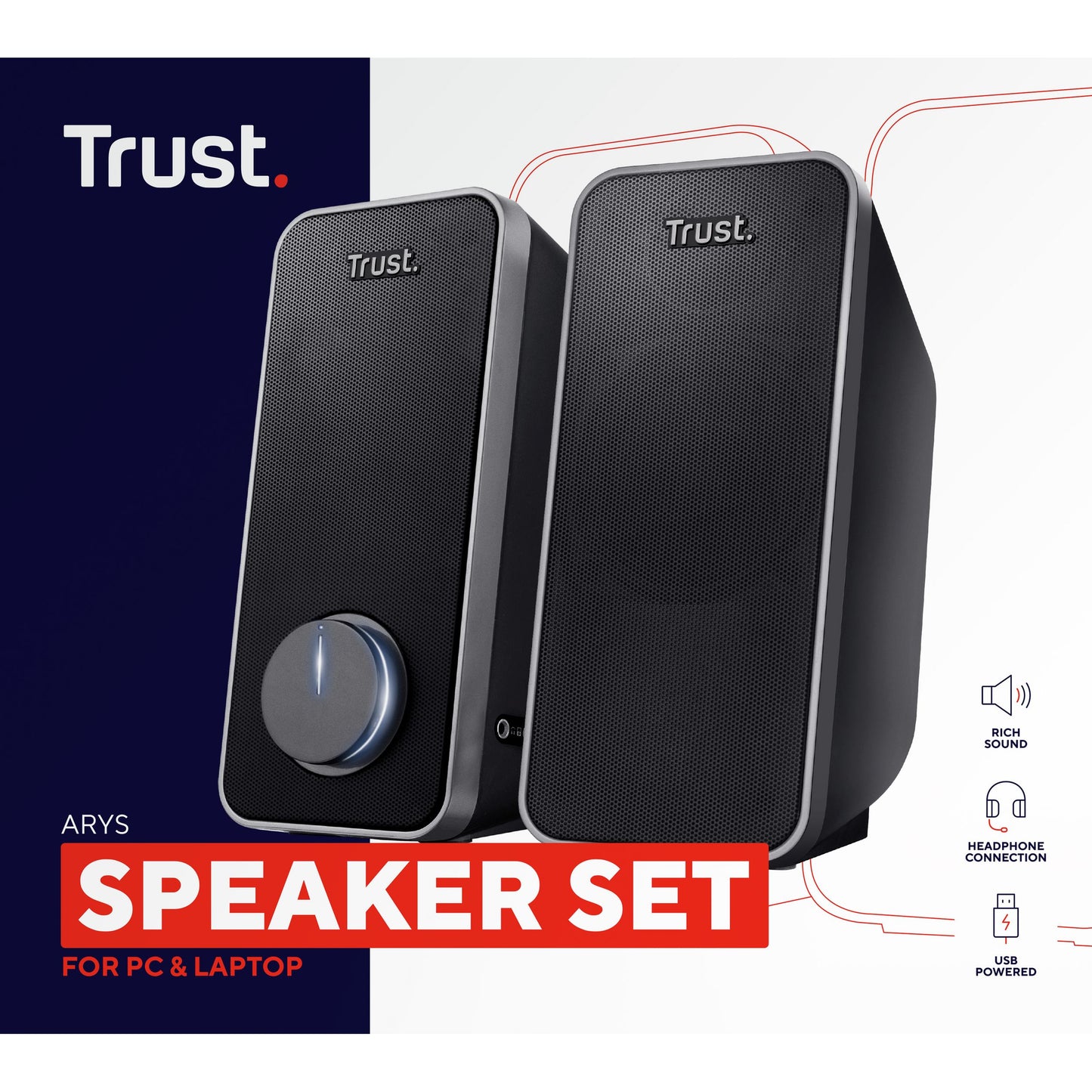 Trust - ARYS 2.0 SPEAKER SET