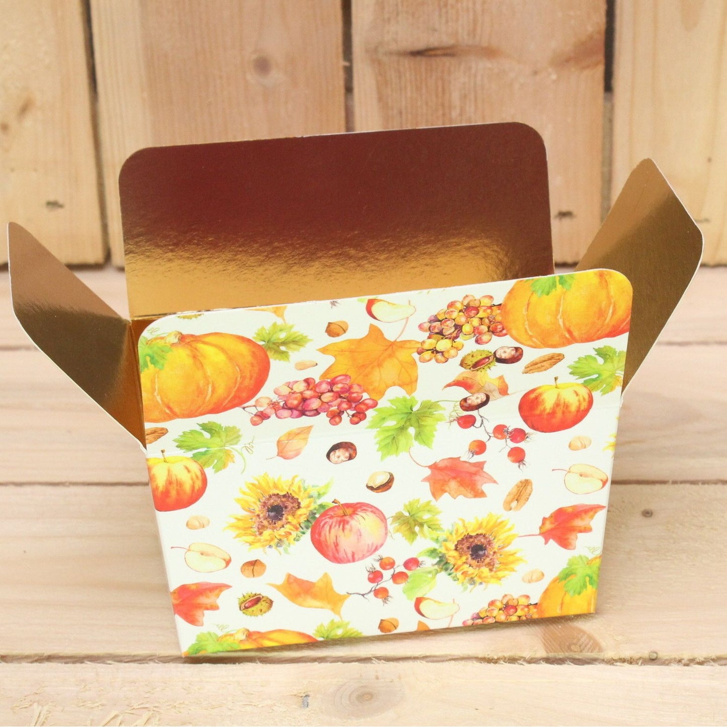 Klika - Bonbon doosjes Chocolade doosje Herfstvrucht LAAG 24 stuks