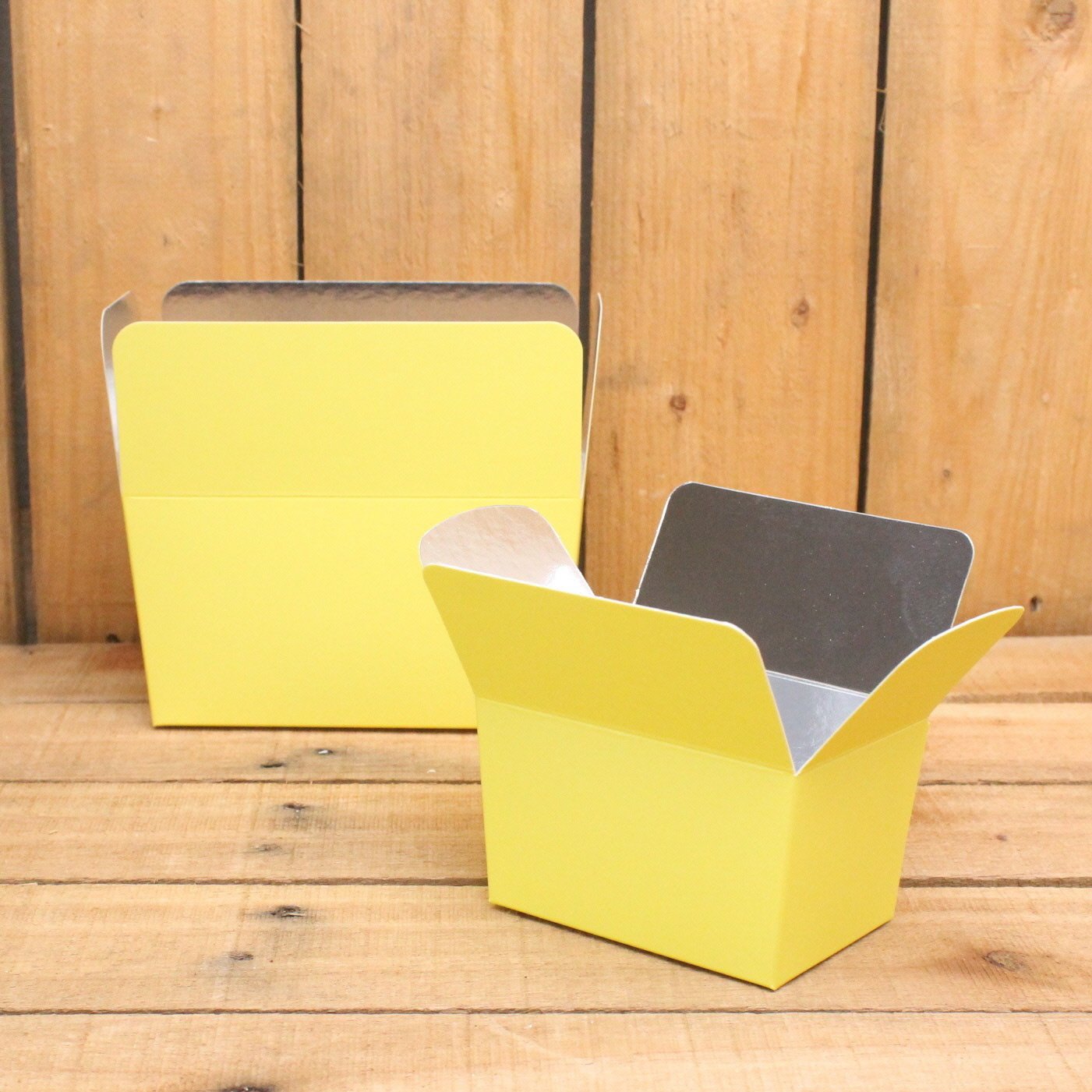 Klika - Bonbon doosjes Chocolade doosje tel geel LAAG 0 stuks