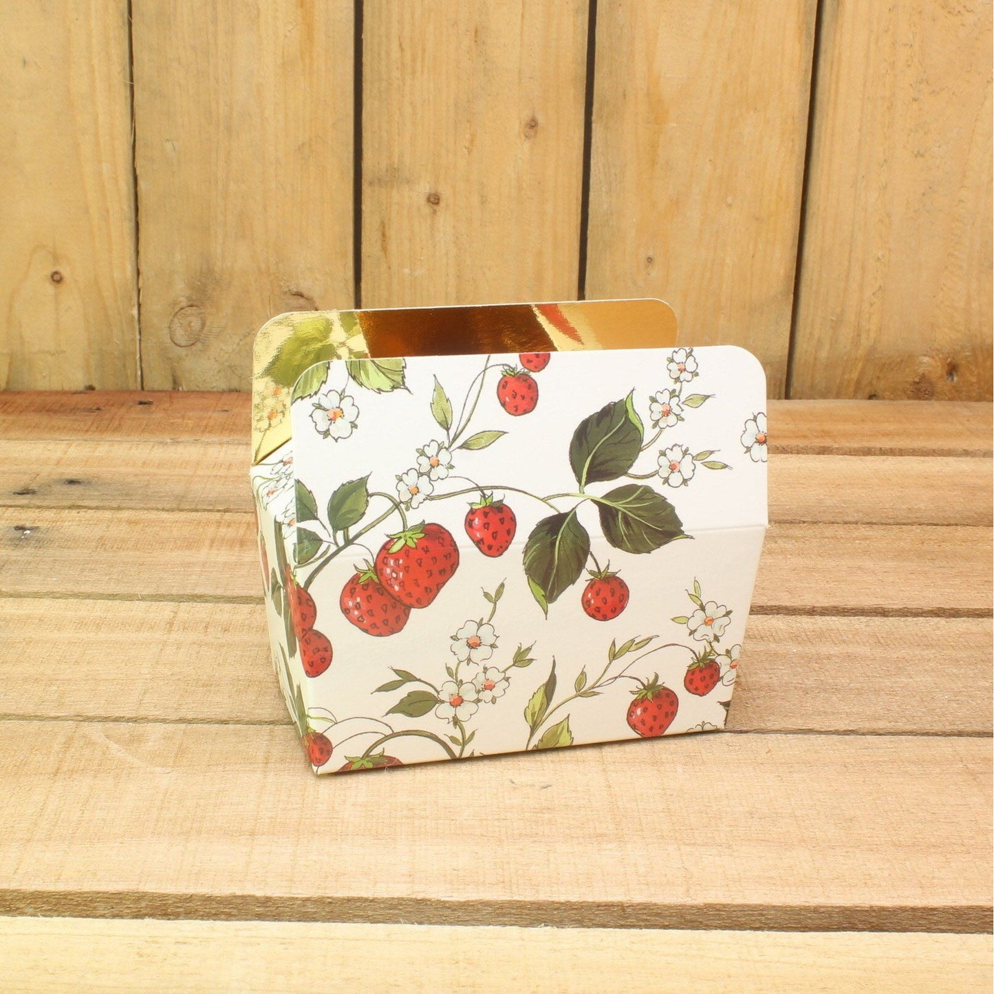 Klika - Bonbon doosjes Chocolade doosje Aardbei LAAG 12 stuks