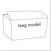 Klika - Bonbon doosjes Chocolade doosje Olijfgroen Tekst 1 stuks