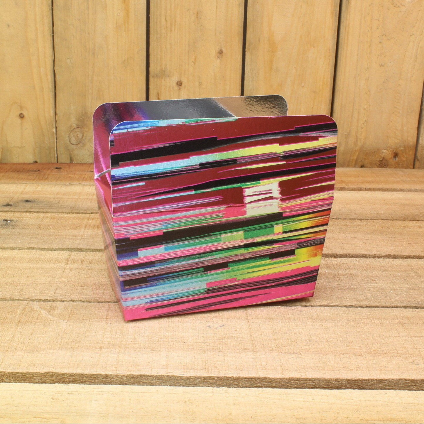 Klika - Bonbon doosjes Chocolade doosje Flash roze metallic LAAG 24 stuks