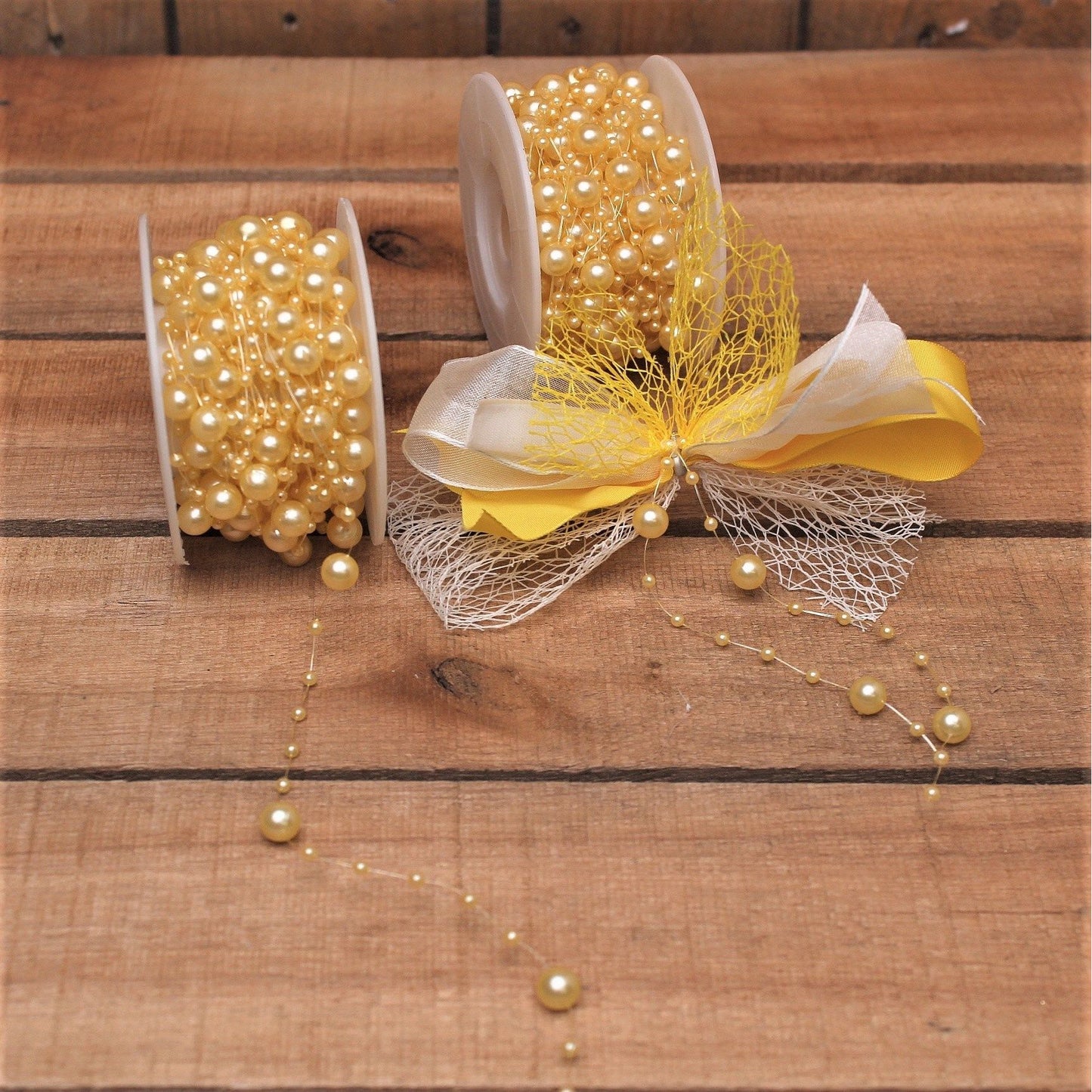 Klika - Bonbon doosjes Chocolade doosje Parelsnoer champagne 1 stuks